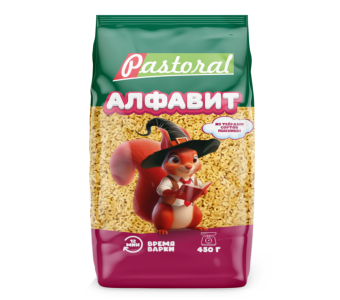 Макаронное изделие "Алфавит" PASTORAL