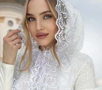 Платок-капор для храма