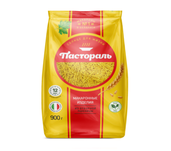 Макаронное изделие "Рожки соломка" ПАСТОРАЛЬ