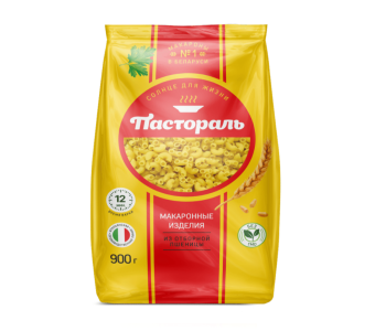 Макаронное изделие "Рожки рифленые" ПАСТОРАЛЬ